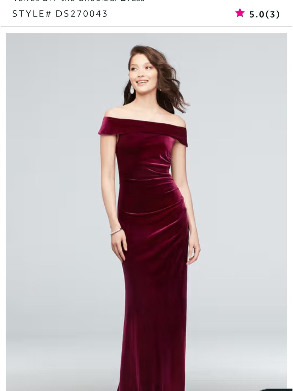 DB Studio Velvet Dress